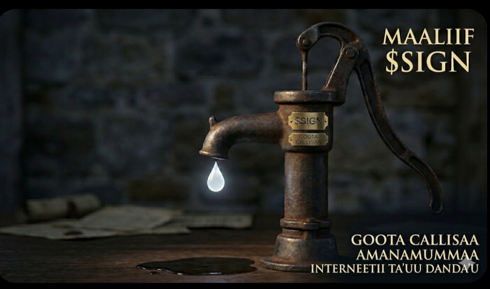 Maaliif $SIGN Amanamummaa Intarneetii Keessatti Goota Callisaa Ta’uu Akka Danda’u