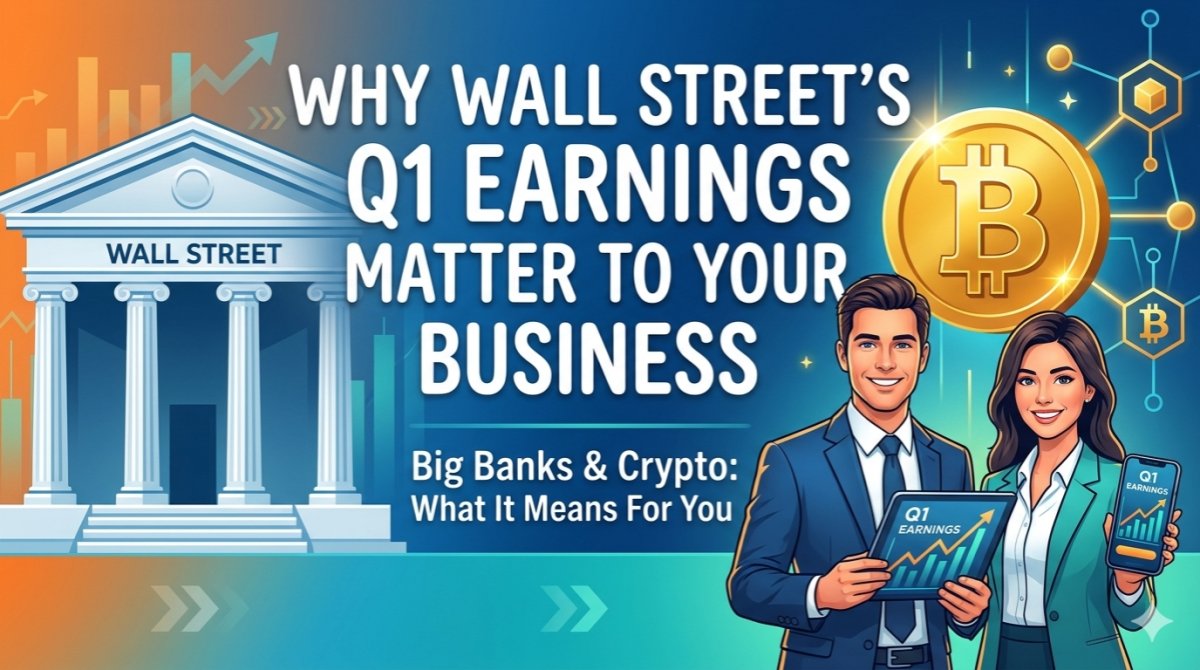 Big Banks & Bitcoin: What Wall Street’s Q1 Earnings Mean for Small Businesses